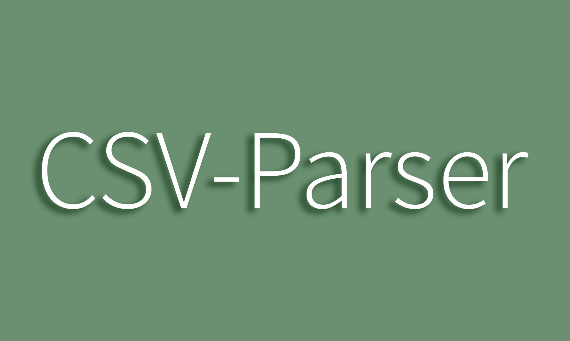 CSV-Parser